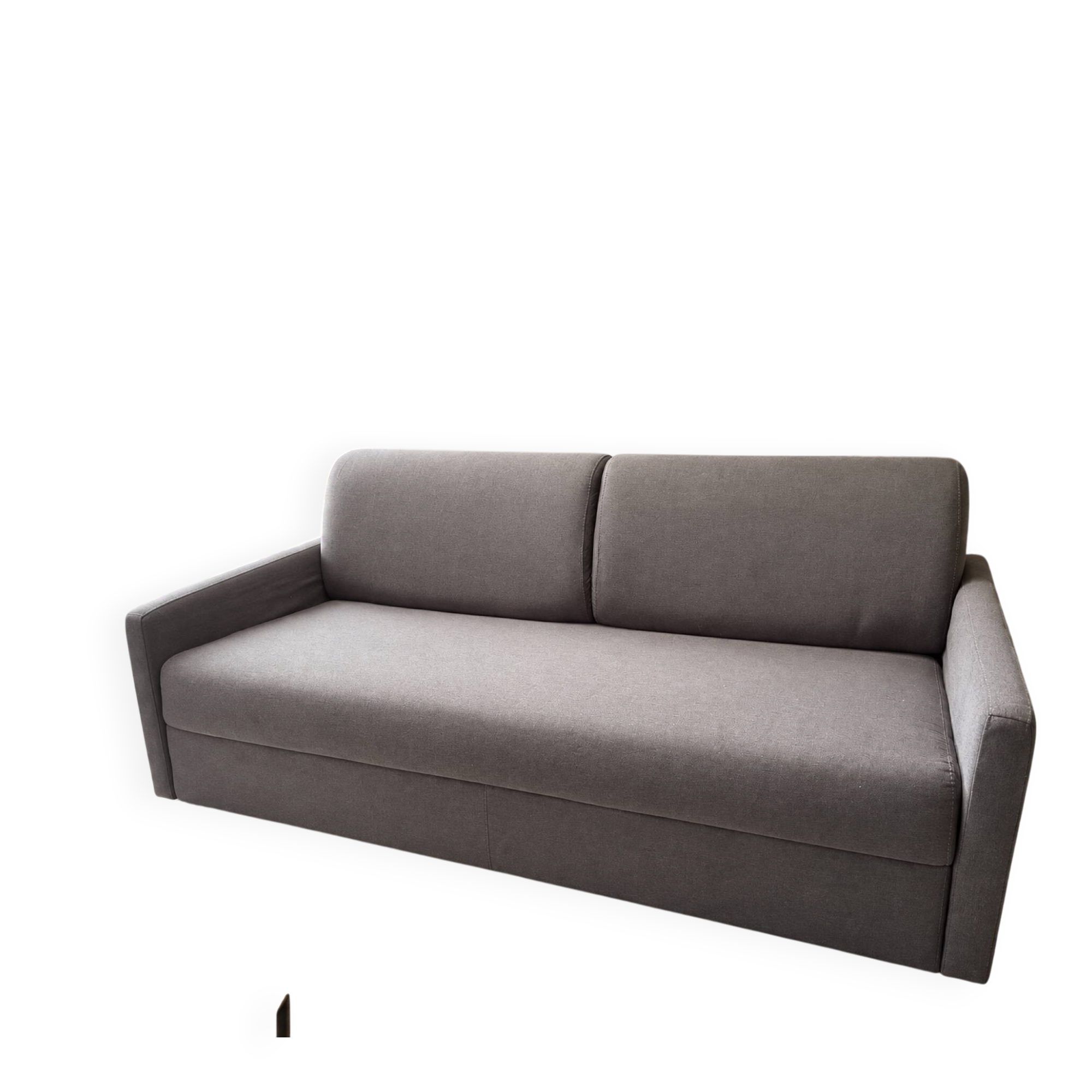 Habitat 3-seater convertible sofa – grey – very good condition