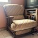 Fauteuil en bois massif