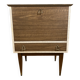 Mid Century Retro Teak & Lamination Cocktail Bar Cabinet (Circa 1950–1960)