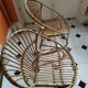 Rattan armchair