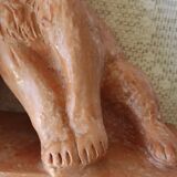 Thomas Cartier terracotta bear book holder