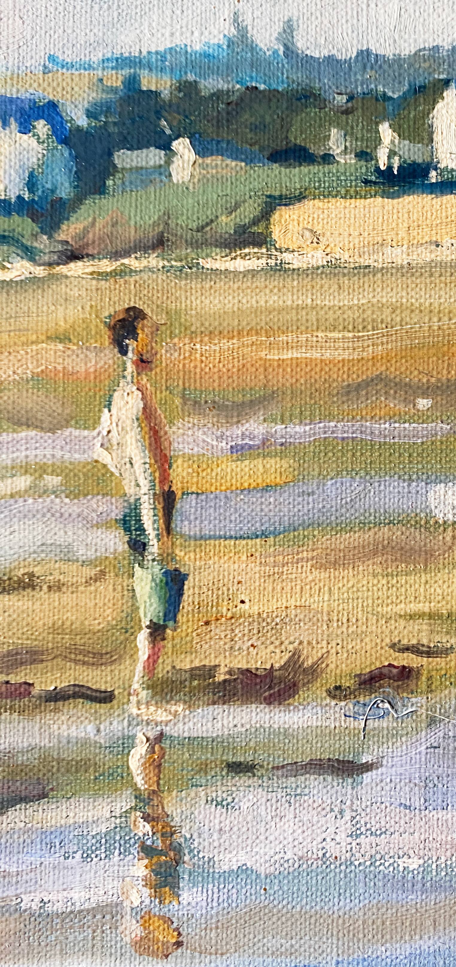 Painting oil on canvas by François Richard