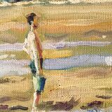 Painting oil on canvas by François Richard