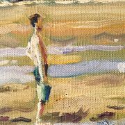 Painting oil on canvas by François Richard