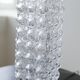 Rare Midcentury Modern crystal bubble table lamp by Orrefors Carl Fagerlund.