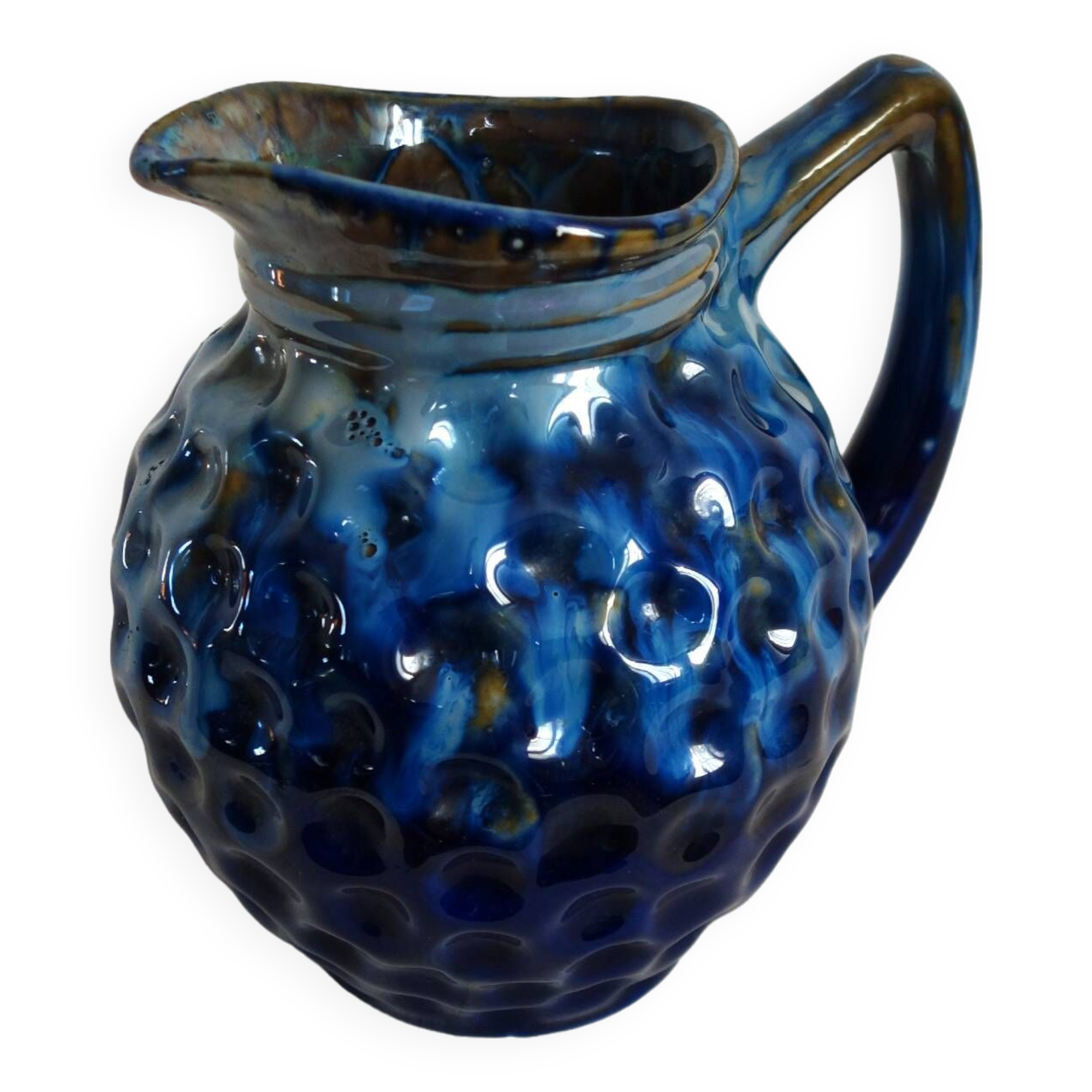 Old vintage bistro ceramic pitcher