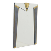 Large Gold Plated Mirror by Deknudt Belgium 1980s