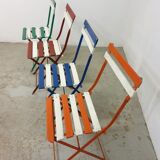 Bistro folding chairs garden