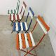 Bistro folding chairs garden