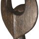 African wooden mask symbolising a buffalo, Nigeria, 28x39cm