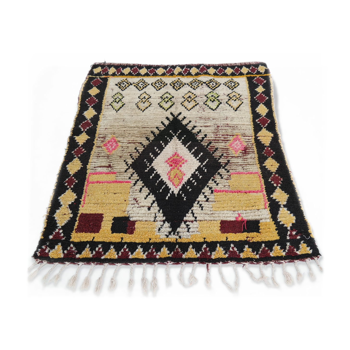 Tapis berbère 132 x 103 cm