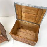 Vintage industrial chests or nightstands, 1950's