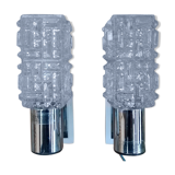 Pair of Targetti wall sconces