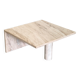 Table basse en marbre italien Palissandro