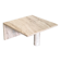 Table basse en marbre italien Palissandro