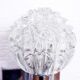 Pair of vintage glass wall light