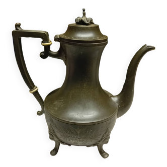 Tin teapot