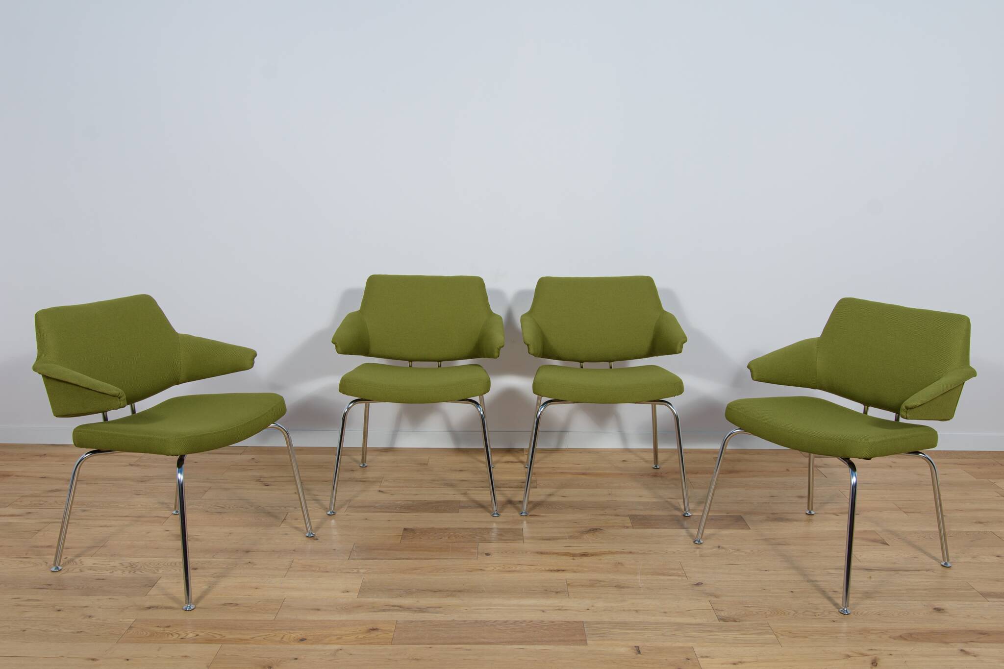 Mid-Century Conference Armchairs by Jacob Jensen for Duba, 1960s, Set of 4