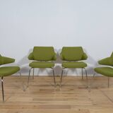 Mid-Century Conference Armchairs by Jacob Jensen for Duba, 1960s, Set of 4