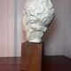 Bust, head of a young man - reproduction from the museum of Sens