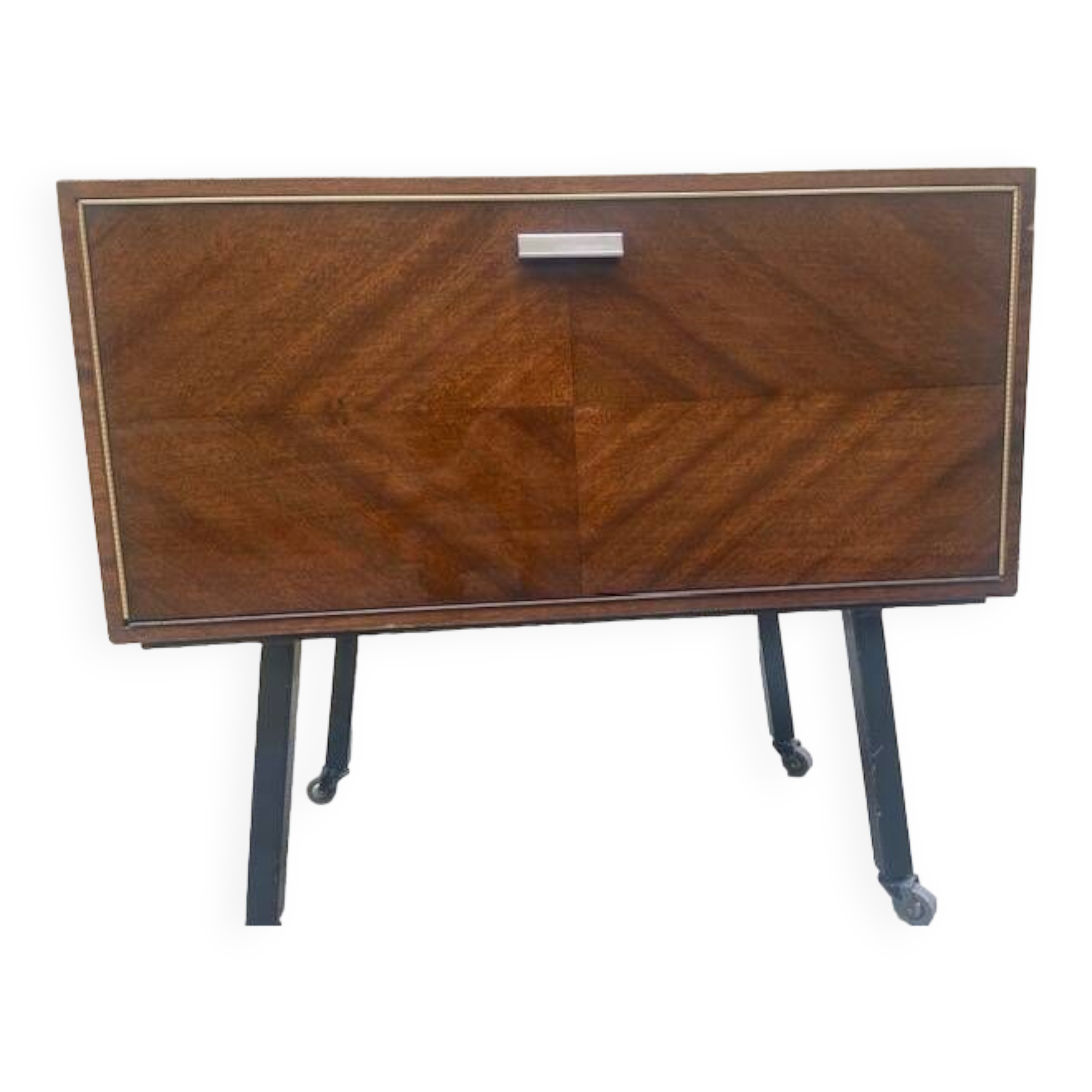 Vintage Formica bar cabinet