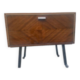 Vintage Formica bar cabinet