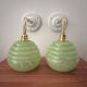 Pair of Art Deco wall lights