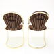 Pair of mid century chairs, Italy, 1970