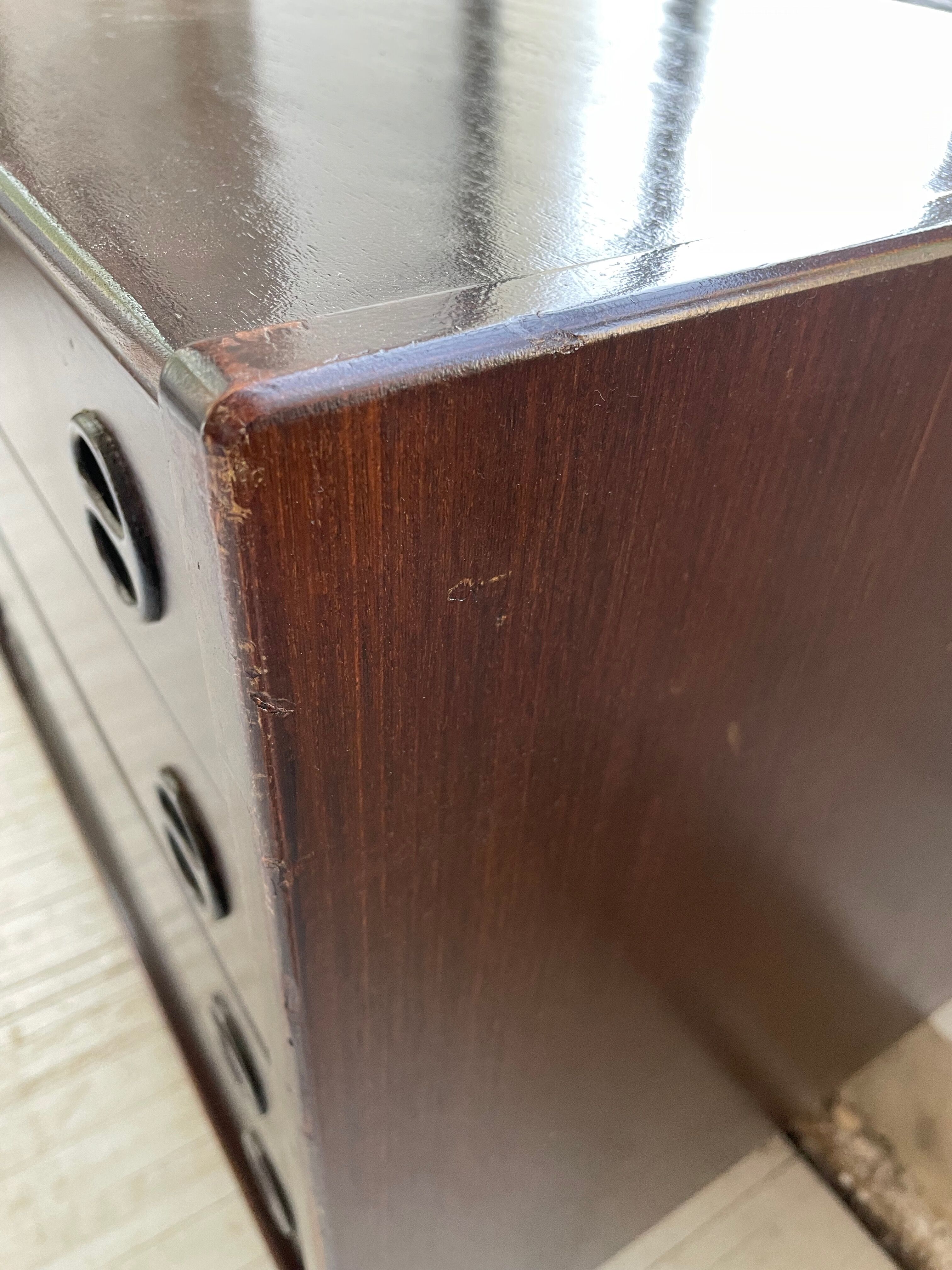 Walnut row Roche Bobois 240 cm