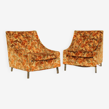 Pair of club chairs