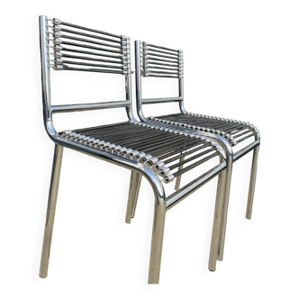 Chaises 'Sandows' de René Herbst