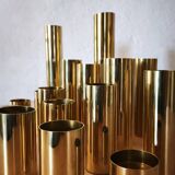 Modular brass candle holders – Design Colseth, Norway, 1960s–70s