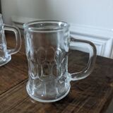 Verres à liqueur en forme de choppe