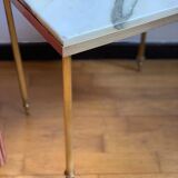 Brass marble coffee table