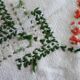 Old embroidered tablecloth