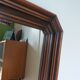 Art Deco mirror molded wood 69 x 49