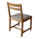 4 rustic carved pine chairs | Sweden | 1950s
