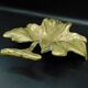 Early 20th century bronze pocket - Leaf