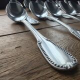 Silverware - Set of Large Spoons and Forks, hallmarked 60 and SF