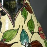 Polychrome Earthenware Vase, signed J.Massier, Vallauris – Early 20th Century
