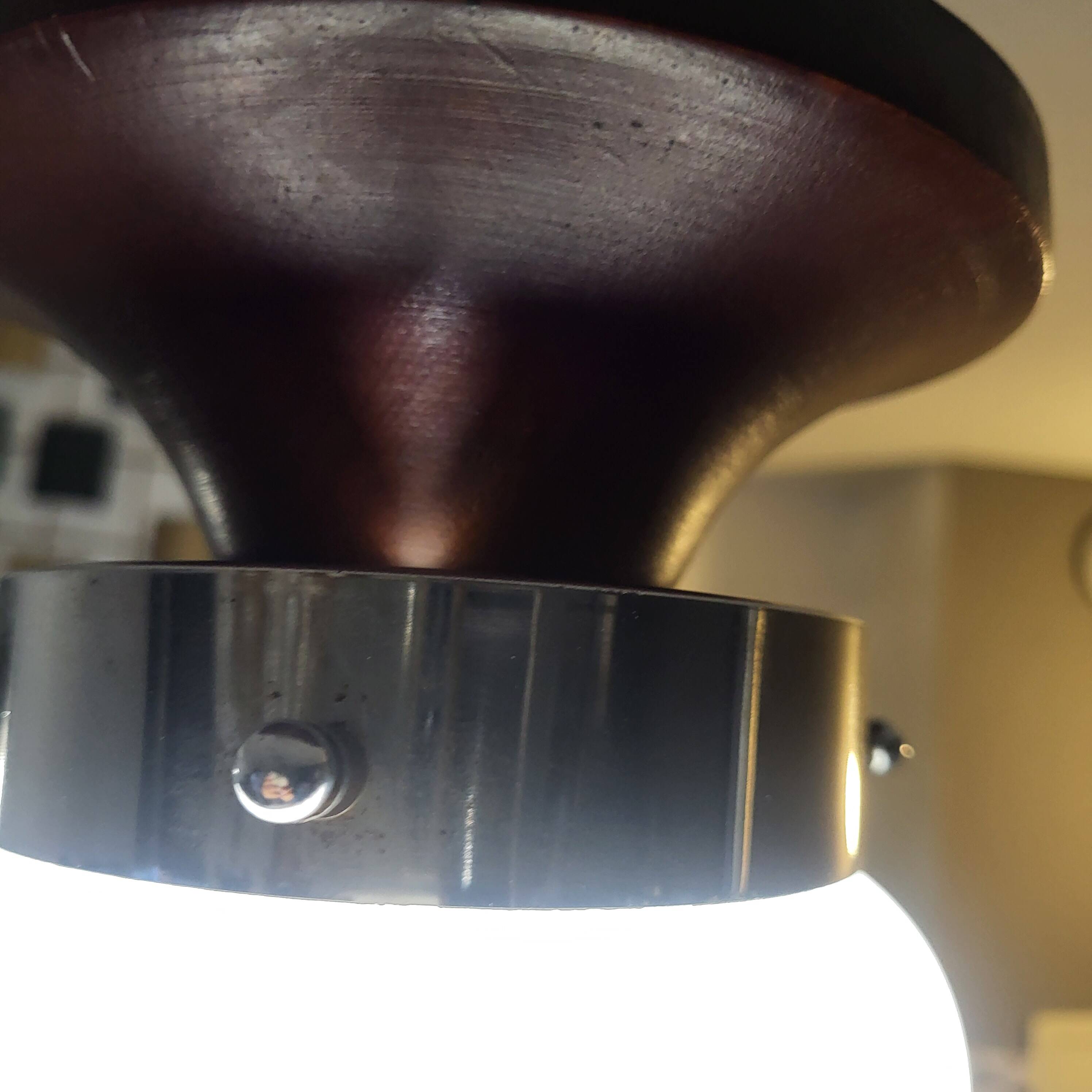 Murano glass mushroom pendant light by Mazzega Italy 1960.70