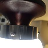 Murano glass mushroom pendant light by Mazzega Italy 1960.70