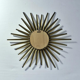 Mirror sun metal gilded vintage