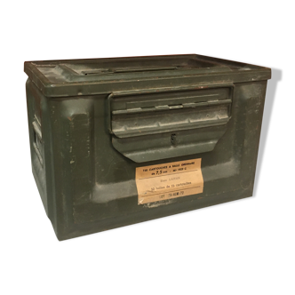 military box vintage ammunition box