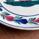 Assiette plate Henriot Quimper motif bretonne