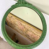 Miroir en bois ancien