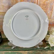 6 Assiettes plates Baltimore Rose de Haviland Limoges