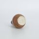 Small modern mid-century Scandinavian collection vase in blue and brown stoneware by Gunnar Borg.