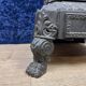 Beautiful cast iron stove, pagoda model, from Varigney in Haute Saône