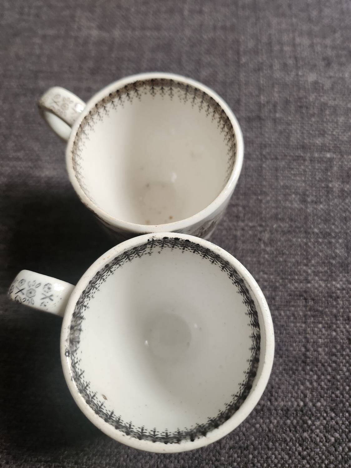 Deux tasses ancienne David Johnston